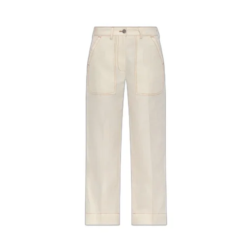 Etro Contrasting Stitching Trousers