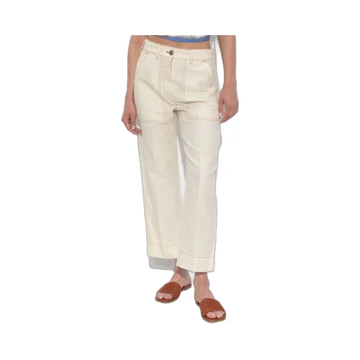 Etro Contrasting Stitching Trousers