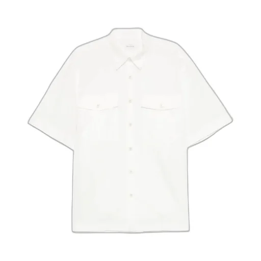 Lapel Short-Sleeved Shirt