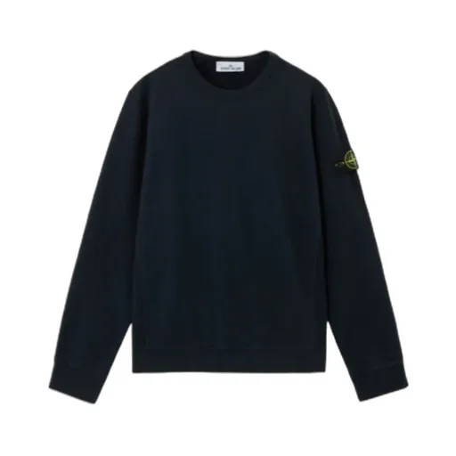 Stone Island Logo Patch Crewneck Sweatshirt