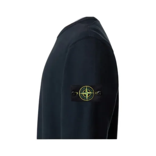 Stone Island Logo Patch Crewneck Sweatshirt