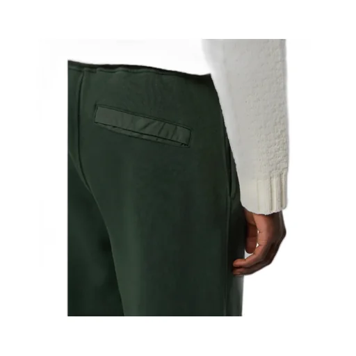 Stone Island Logo Patch Tapered-Leg Pants