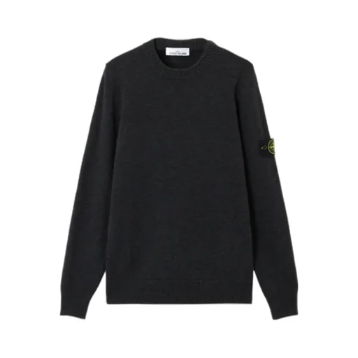 Stone Island Logo Patch Crewneck Sweater
