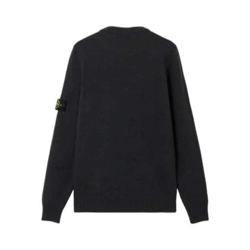 Stone Island Logo Patch Crewneck Sweater