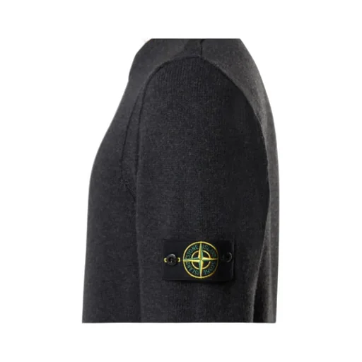 Stone Island Logo Patch Crewneck Sweater