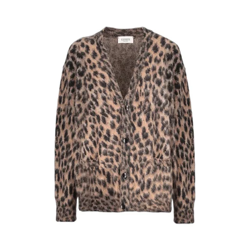Laneus Leopard Cardigan