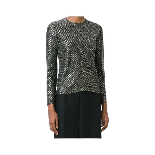 Metallic Sheen Cardigan