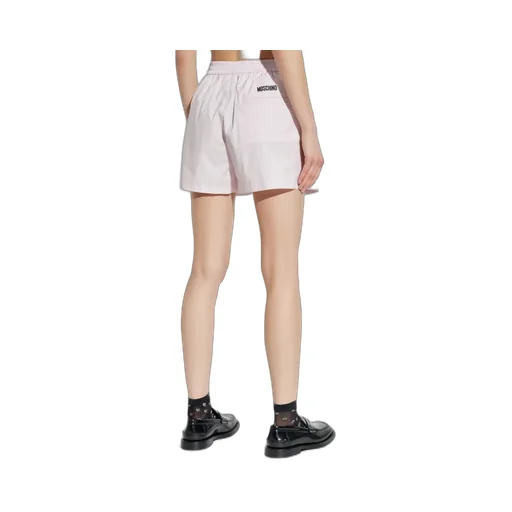 Moschino Embroidered Elastic Waist Shorts