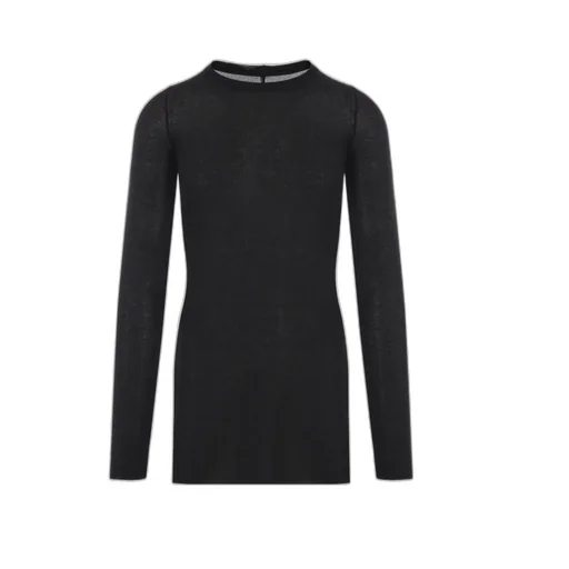 Rick Owens Concordians Rib Jersey Ls T-Shirt