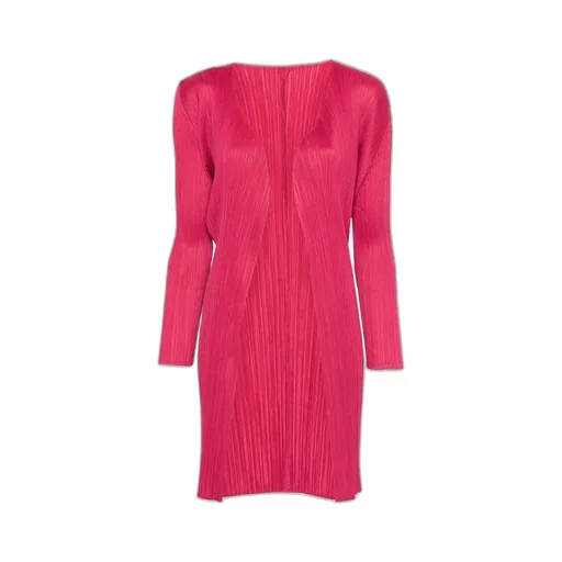 Pleated Cardigan