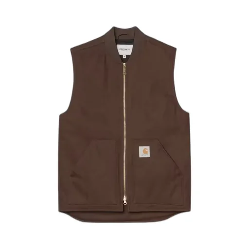 Carhartt Wip Classic Logo Patch Zipped Vest