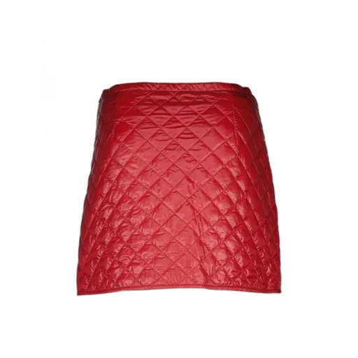 Moncler Logo Patch Quilted Mini Skirt