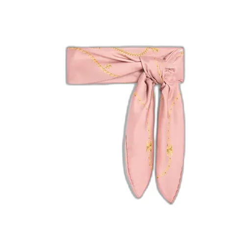 Bandana In Chain Silk Twill