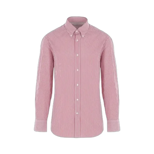 Brunello Cucinelli Striped Long Sleeved Shirt