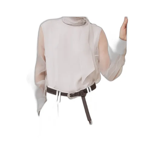 Pussybow Silk Blouse
