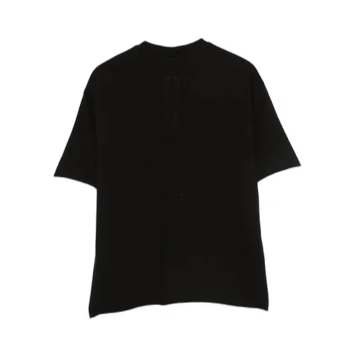 Logo-Detail Raw-Edge T-Shirt