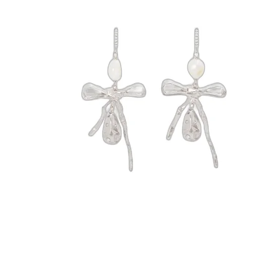 Marni Embellished Bow Detailed Earrings