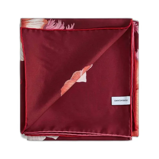 Anemone Print Silk Twill Scarf