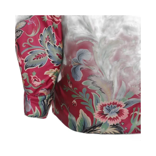 Etro Floral-Printed Long-Sleeved Coat