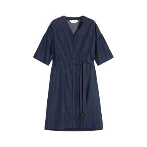 Cotton Denim Dress