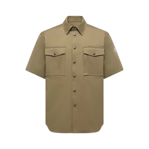 Cotton Gabardine Short Sleeve Shirt