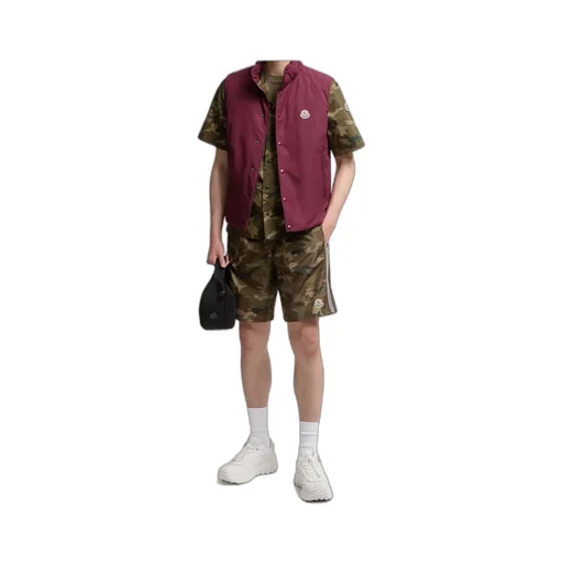 Printed Cotton Short Sleeve Shirt