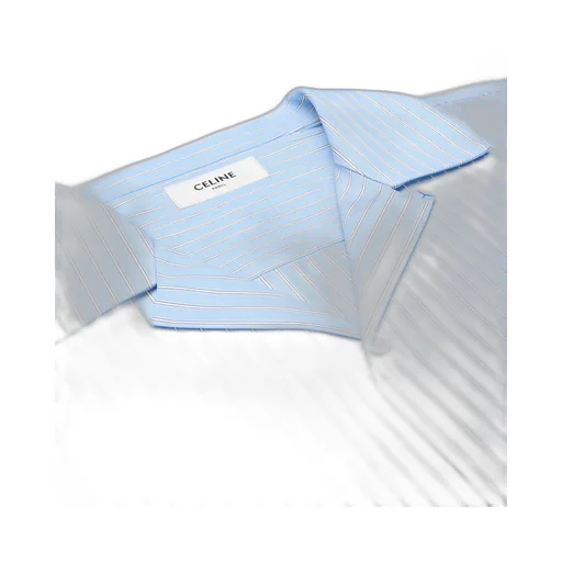 Bowling Shirt In Striped Cotton Poplin