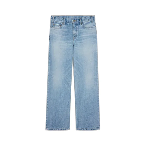 Jolene Jeans In Golden Blue Wash Denim