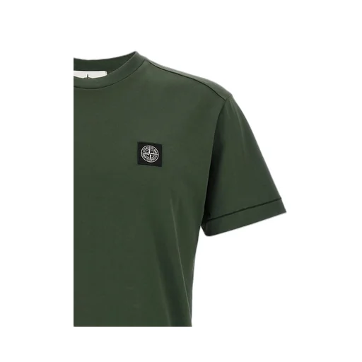 Stone Island Logo Patch Crewneck T-Shirt
