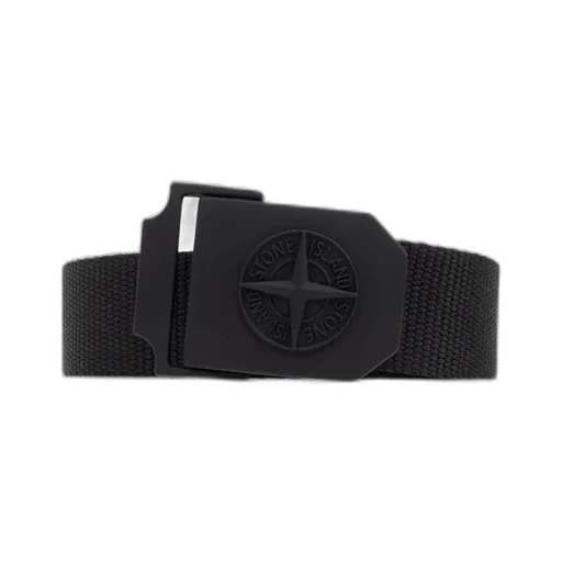 Stone Island Logo Compass Box Buckle Belt