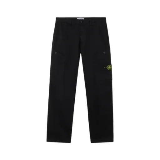 Stone Island Logo Patch Trousers