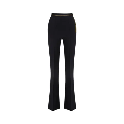 Elisabetta Franchi Chain Detailed Trousers