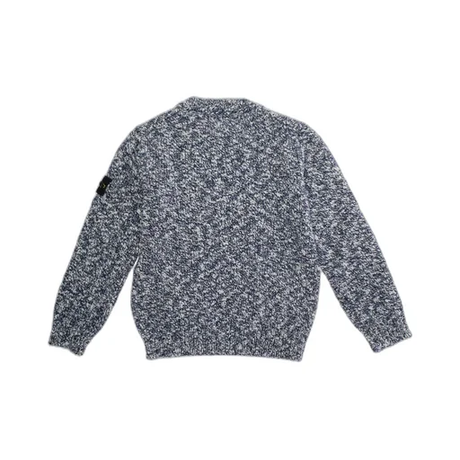 Stone Island Junior Logo Patch Crewneck Jumper