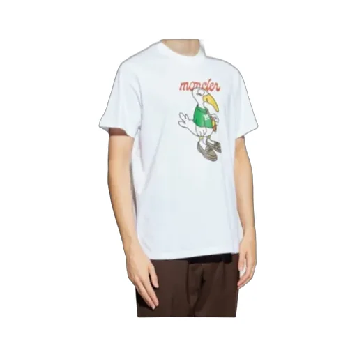 Moncler Logo Printed Crewneck T-Shirt