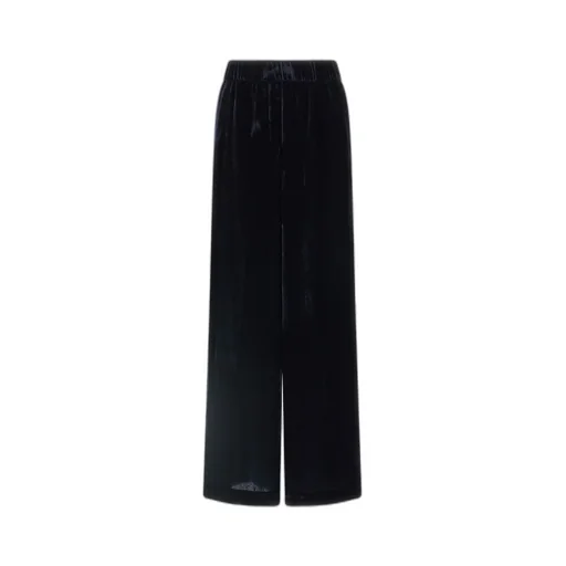 Peserico Wide-Leg Velvet Pants