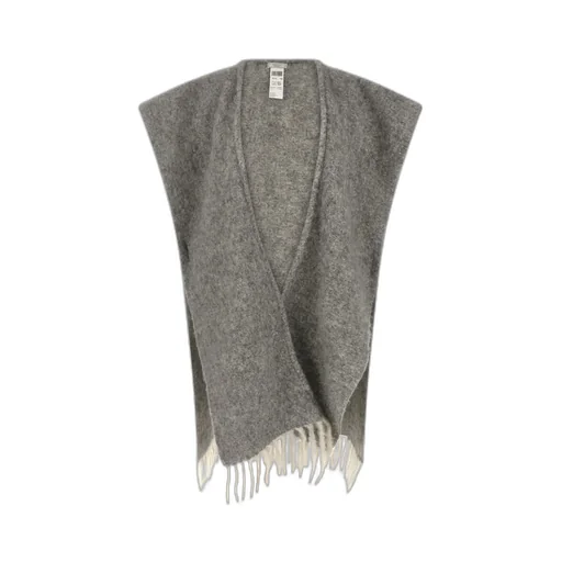 Peserico Bouclé Fringe Cape