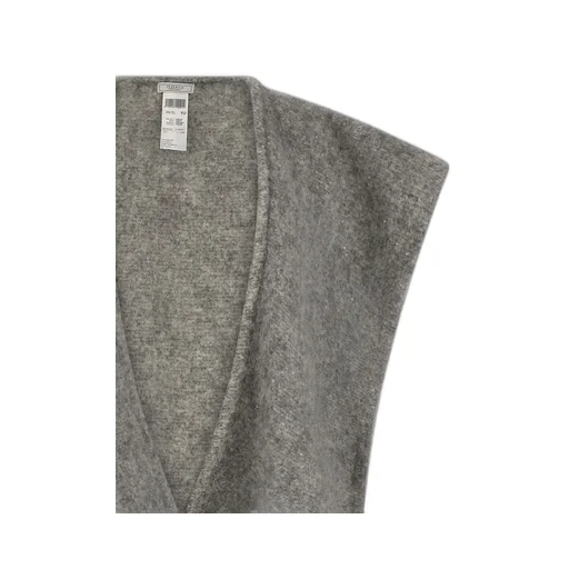Peserico Bouclé Fringe Cape