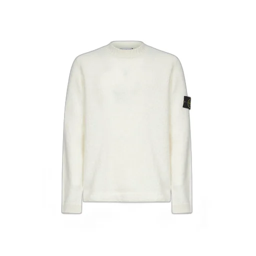 Stone Island Compass Patch Crewneck Jumper