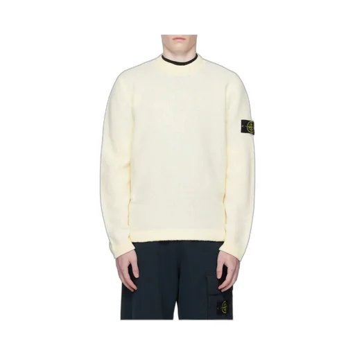 Stone Island Compass Patch Crewneck Jumper