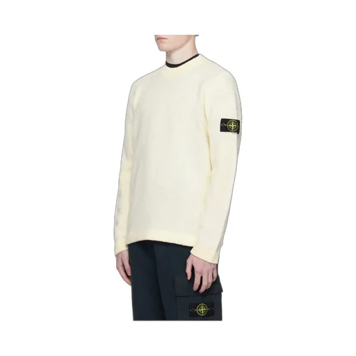 Stone Island Compass Patch Crewneck Jumper