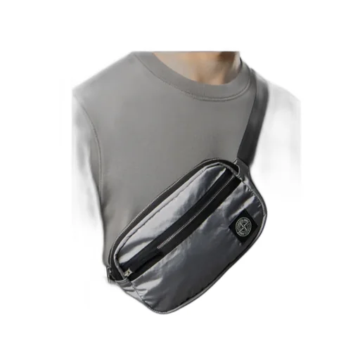 Stone Island Logo Patch Belt Bag