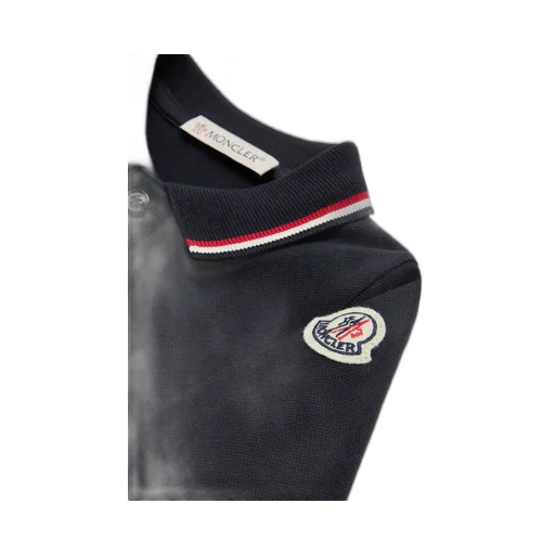 Moncler Enfant Logo Patch Long-Sleeved Babygrow