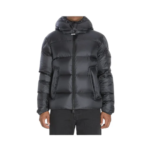Moncler Logo Patch Hooded Puffer Jacket