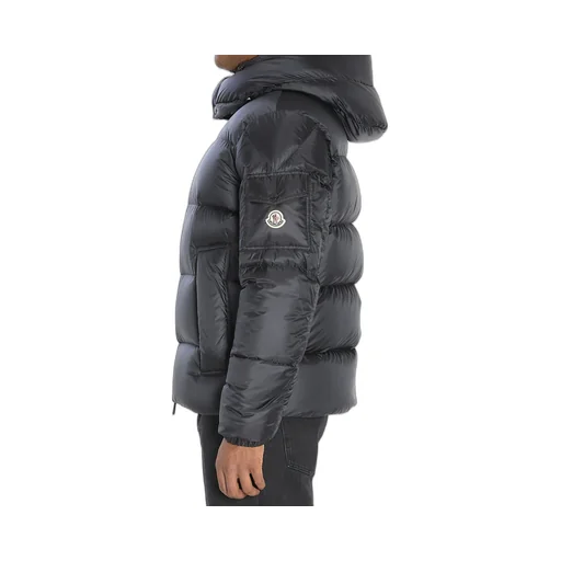 Moncler Logo Patch Hooded Puffer Jacket