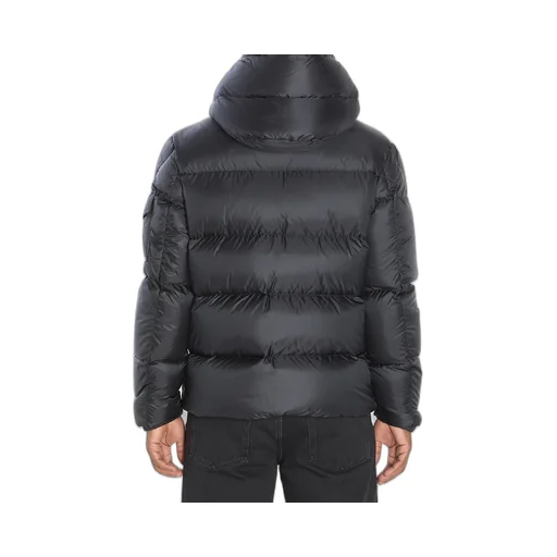 Moncler Logo Patch Hooded Puffer Jacket