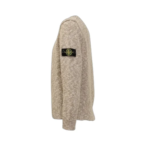 Stone Island Junior Logo Patch Crewneck Jumper