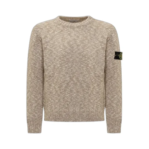 Stone Island Junior Logo Patch Crewneck Jumper
