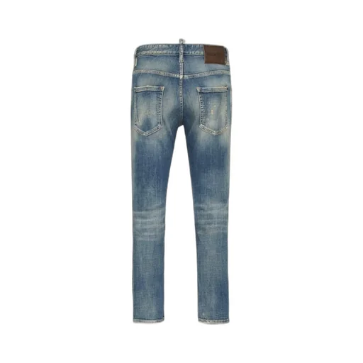 Dsquared2 Medium Sandy Wash Skater Jeans
