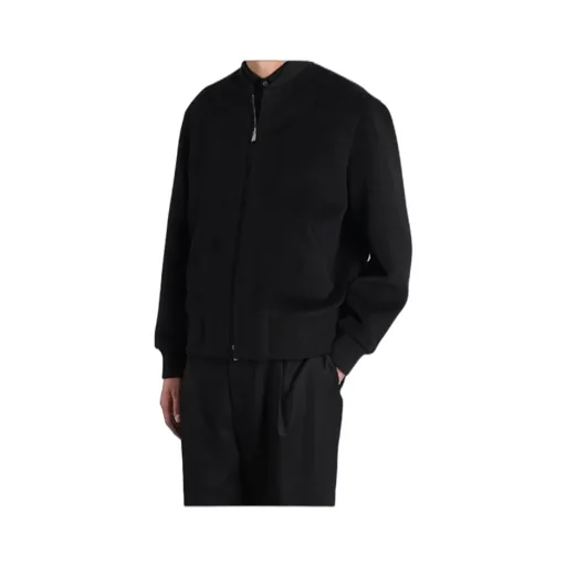 Zip-Front Bomber Jacket