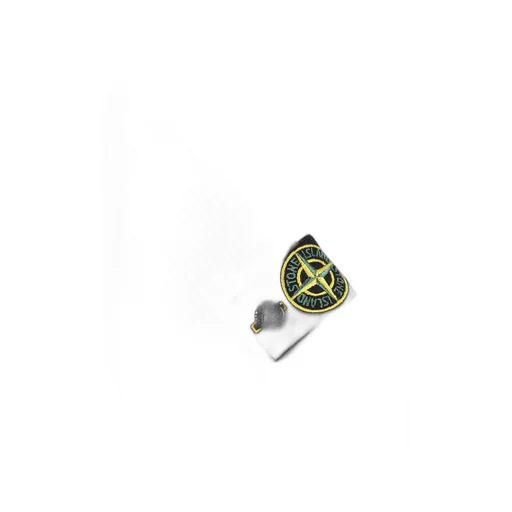 Stone Island Junior Logo Patch Ribbed Jumper